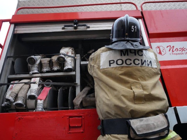 На ТТК в Москве за считанные минуты сгорел автокран