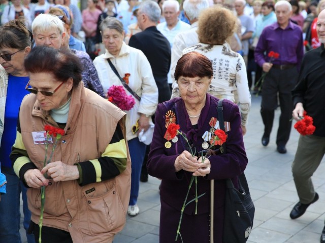 Жители Долгопрудного почтили память погибших в Великой Отечественной войне соотечественников