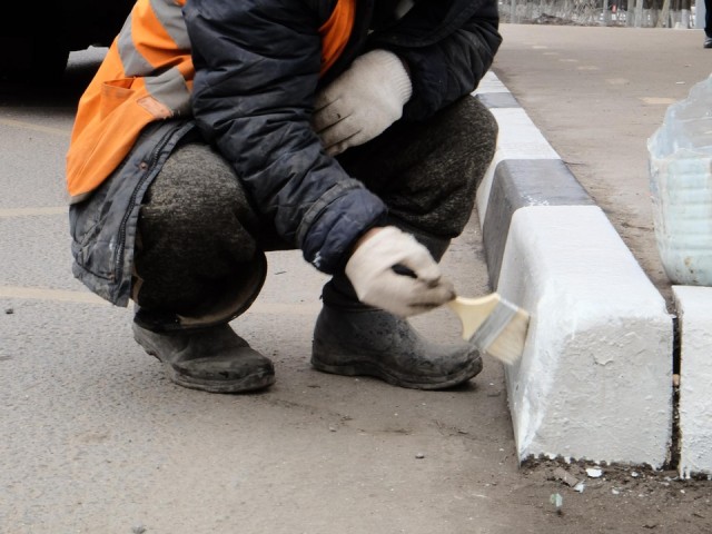 В Красногорске и Нахабино отремонтировали дорожные знаки, ограждения и светофоры