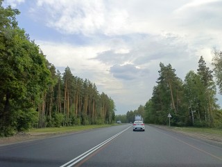 Новая разметка на трассе между Черноголовкой и Ногинском запрещает обгон