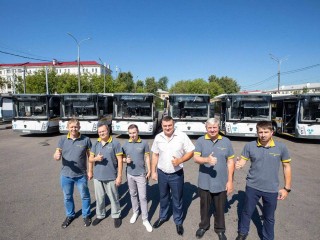 Автопарк Подольска пополнился новыми автобусами