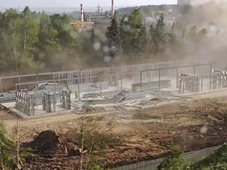 В Серпухове устраняют последствия урагана