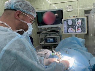 Гематому размером с крупное куриное яйцо удалили пациенту нейрохирурги Подольска