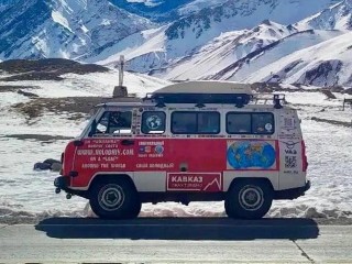 Каширский «кругосветчик» преодолел на «Буханке» одну из самых опасных дорог в мире
