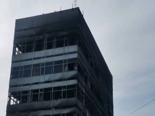 Сгоревшее офисное здание во Фрязине планируют снести