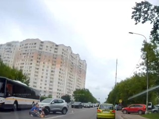 Пожилую женщину сбили на дороге в Серпухове
