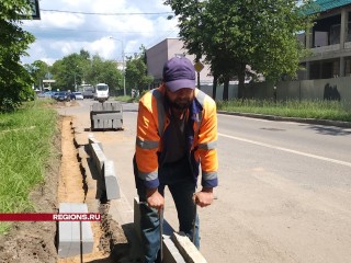 На дорогах и тротуарах Звенигорода отремонтировали почти три сотни ям