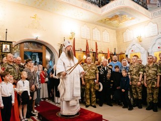 Православный храм торжественно освятили в Пушкинском округе