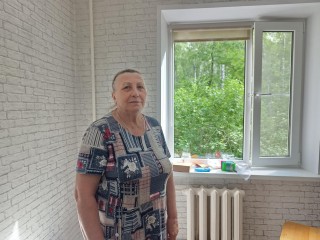 Жительница Бронниц переехала из ветхого жилья в новую квартиру с хорошим ремонтом