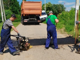 Более 230 ям на дорогах отремонтировали в Истре за неделю