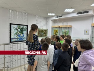 Экскурсия для воспитанников школьного лагеря прошла в музее Шаховской