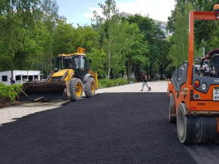 В Дубне строят еще один участок 12-километровой велодорожки «Дубненская кругосветка»
