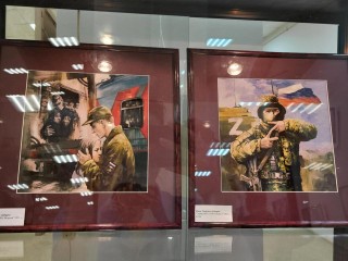 Луховичане до конца недели могут посетить выставку картин «Новые Герои Подмосковья»