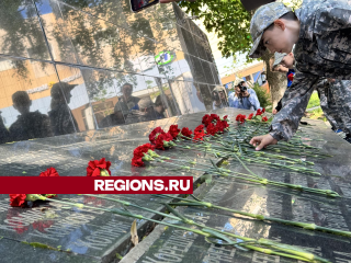 Шаховчане почтили память павших героев ВОВ у мемориала воинам землякам