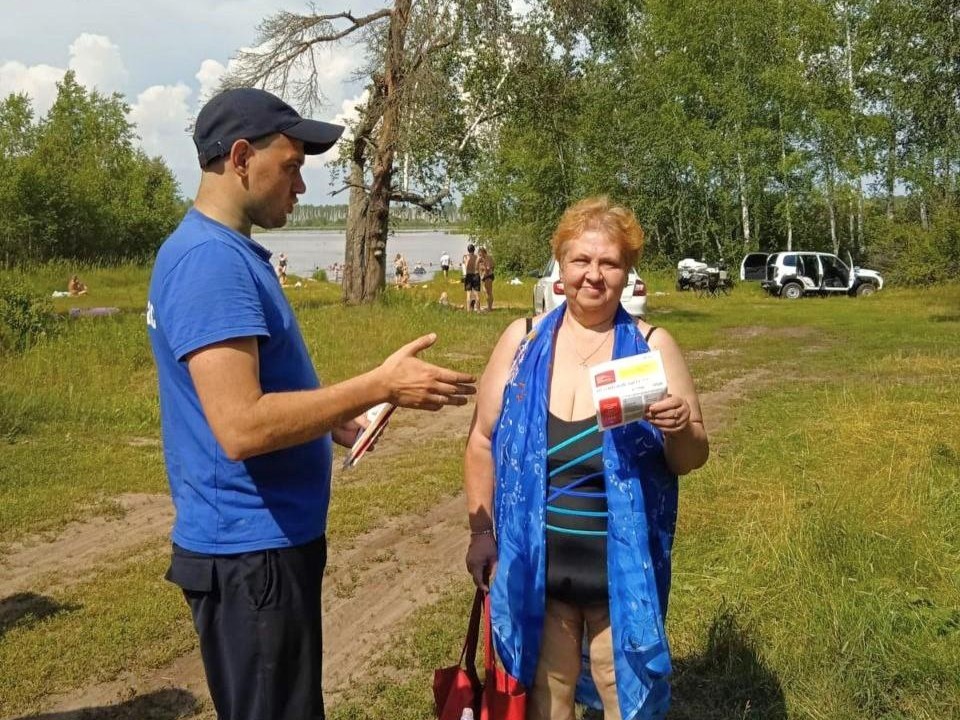 Отдыхающих на егорьевском озере Архиповское призвали соблюдать правила безопасности