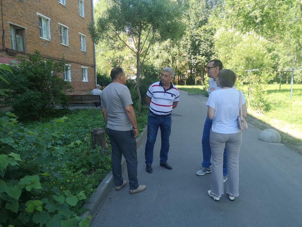 Сухие деревья спилят на улице Рижское шоссе по просьбе жителей