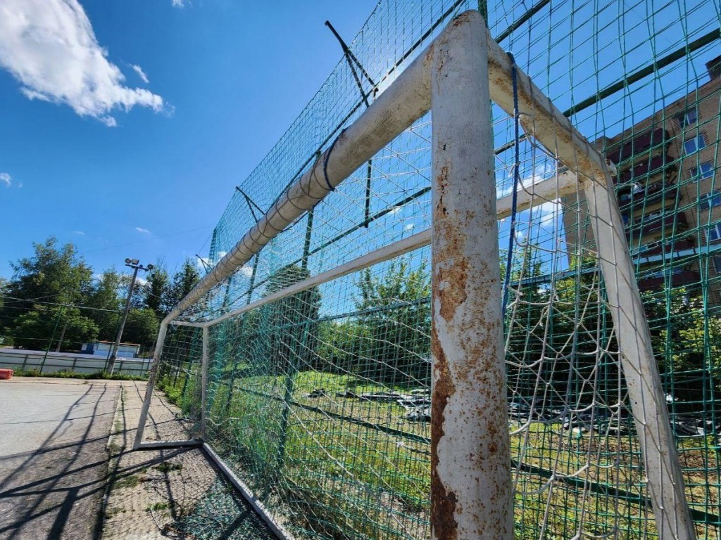 Футбольное поле «Юность» в Можайске отремонтируют до конца августа