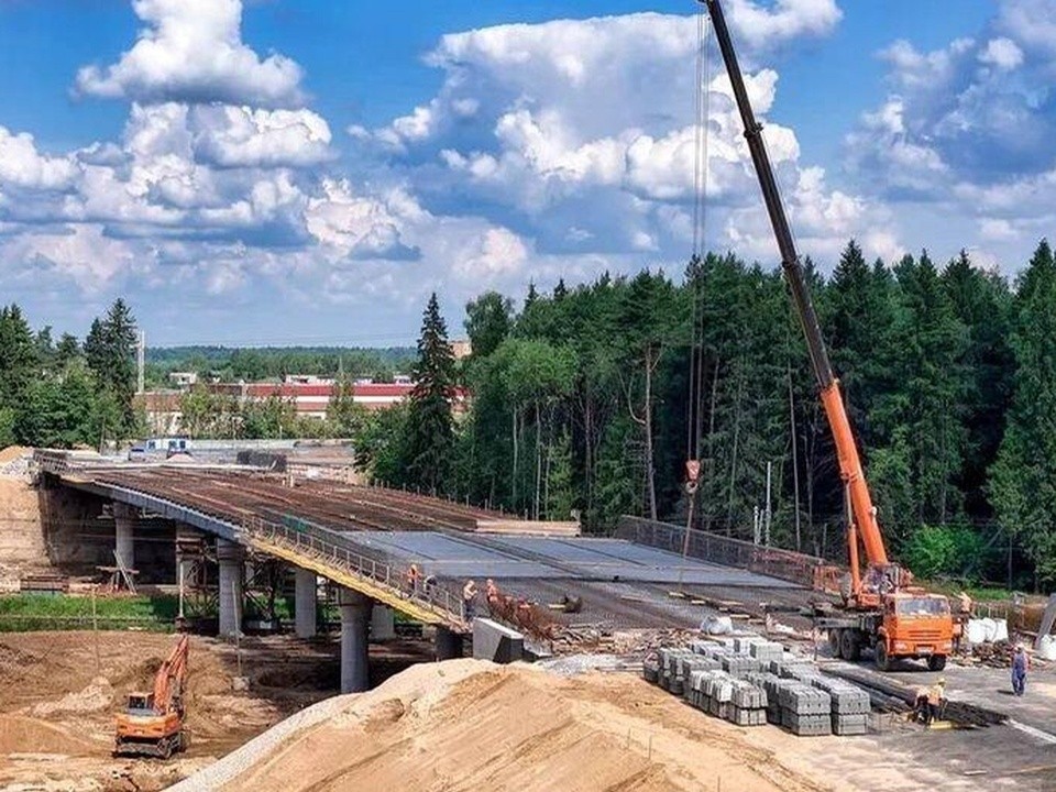 «Автодор» показал на видео, как идет строительство обхода в Малых Вяземах