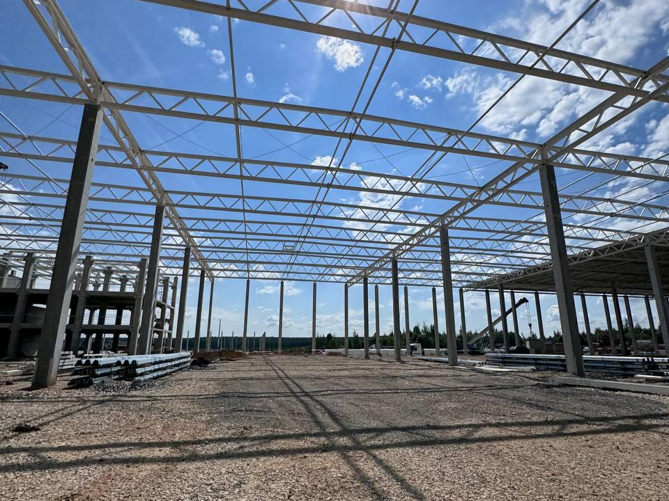 Возведение нового индустриального здания идет под контролем Главгосстройнадзора