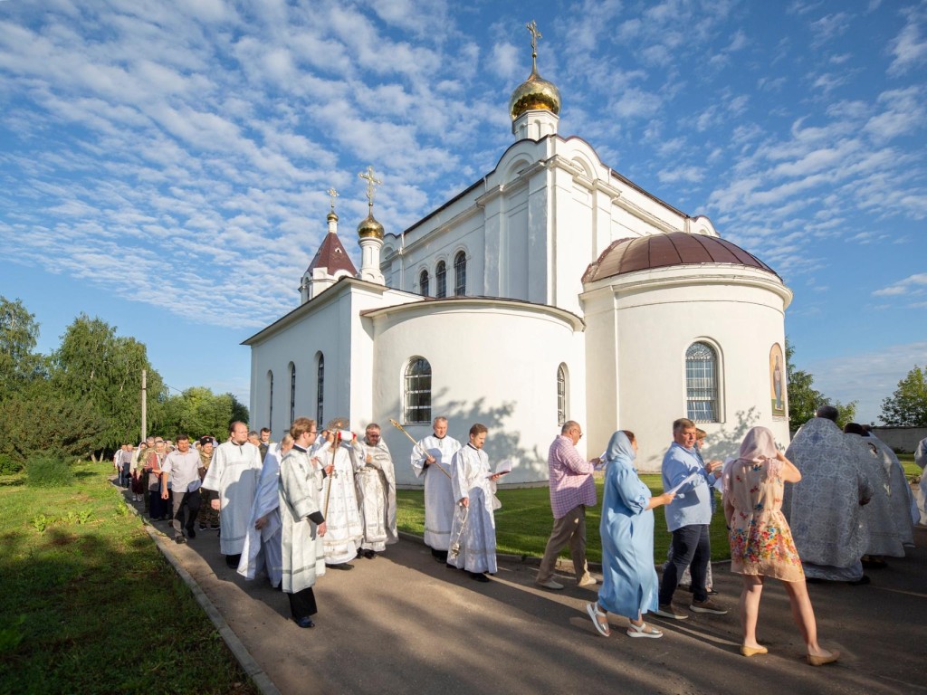 Великое освящение Знаменской церкви провели в Щелкове