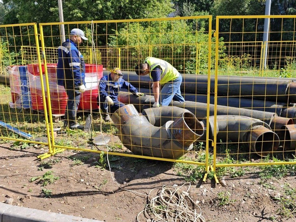 В Долгопрудном в связи с ремонтом на теплосетях в нескольких жилых домах отключат горячую воду