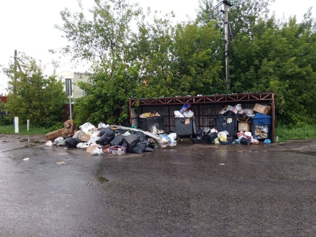 Мусор из Русавкино-Романово вывезен
