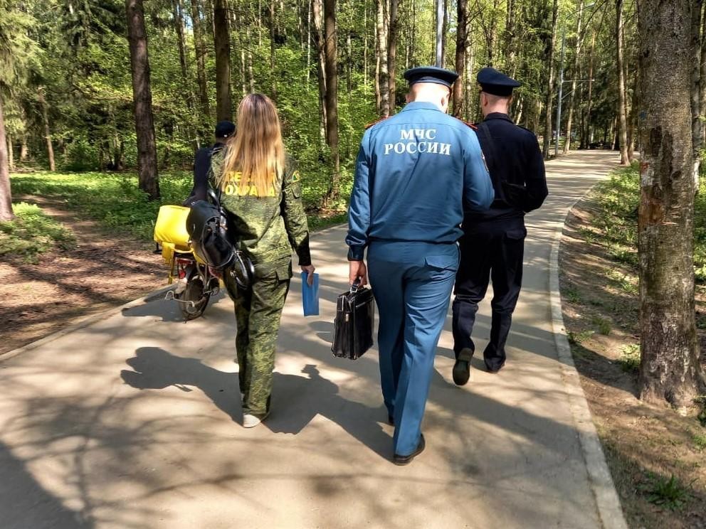 В Звенигородском лесничестве отец потерял маленького сына