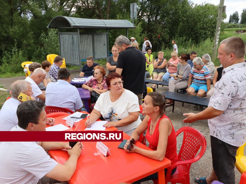Проблему подтоплений участков в деревне Серково будут решать с помощью Мосавтодора