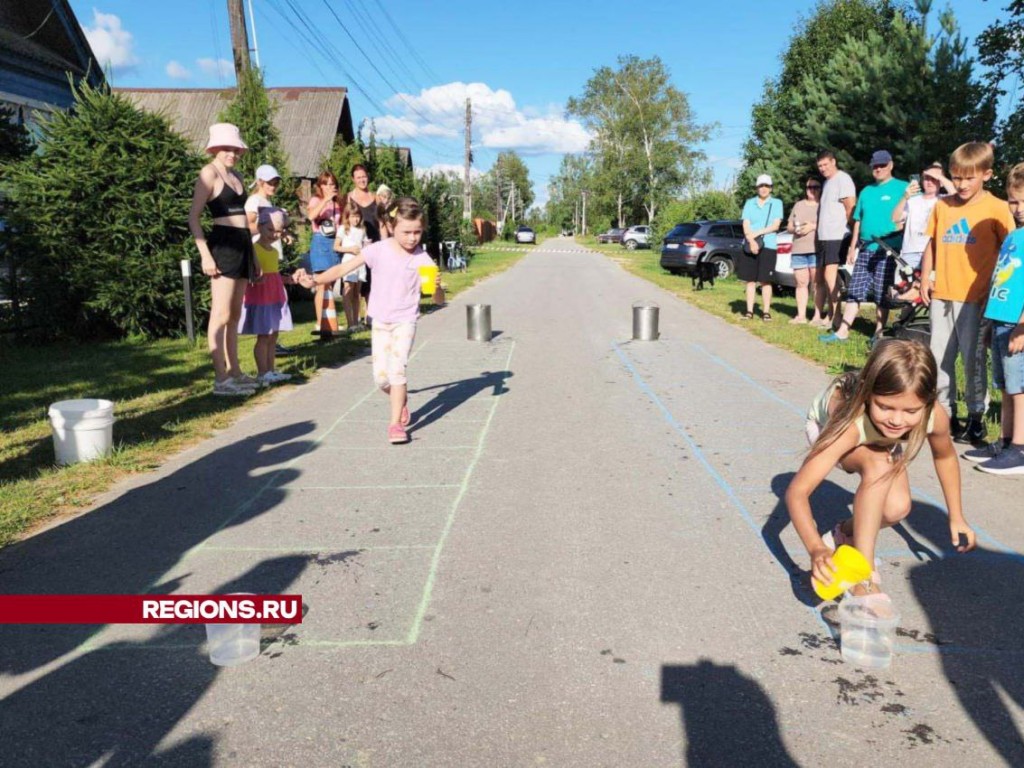 Для жителей деревни Дуреевской провели веселые старты | REGIONS.RU / Шатура