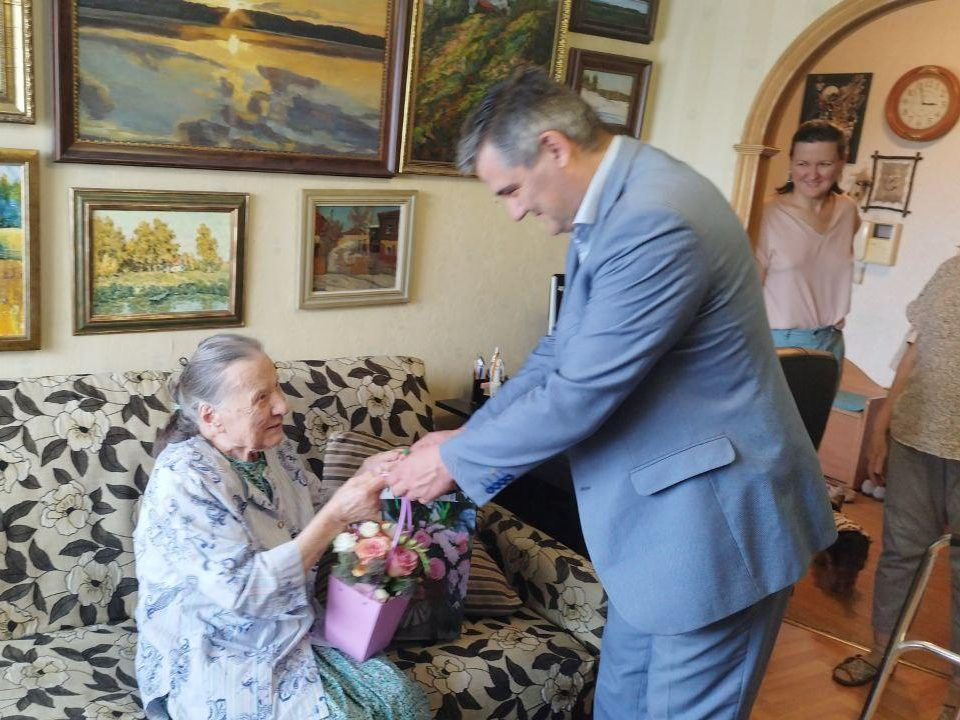 Ветерану Великой Отечественной из Люберец войны исполнилось 99 лет