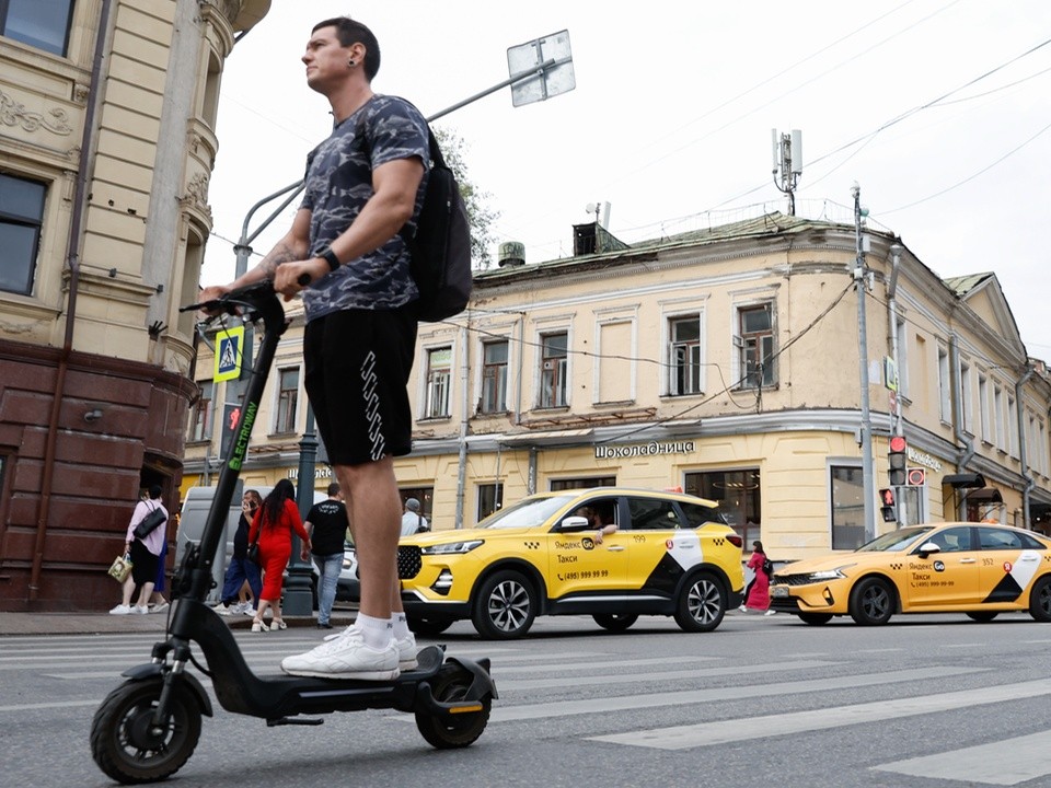 В Москве появились новые «медленные зоны» для электросамокатов