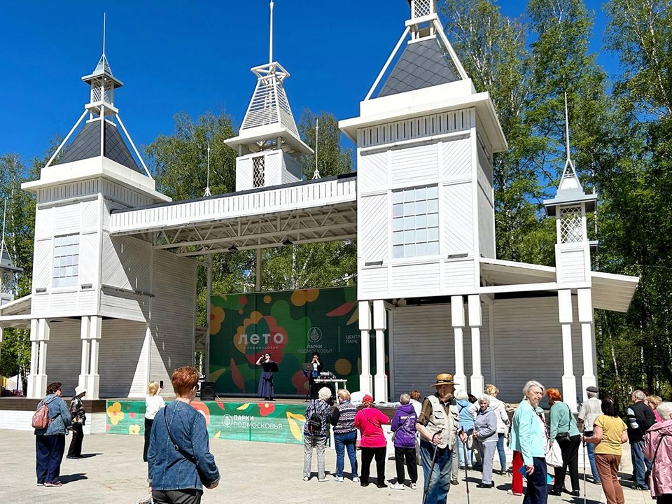 Парк в Пушкино вновь стал одним из самых посещаемых в Подмосковье