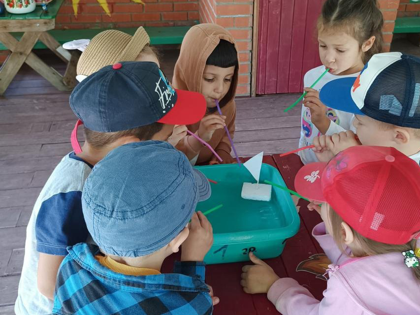 Барыбинские дошкольники стали естествоиспытателями