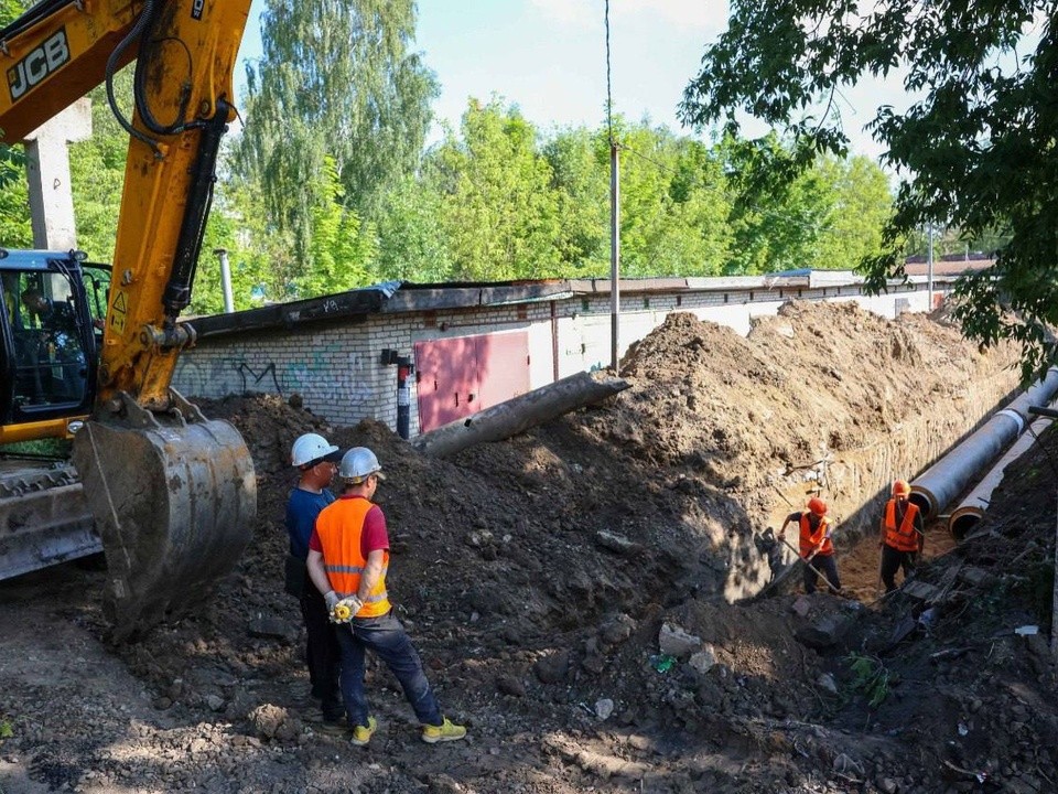 В Климовске проложили шесть километров новых теплосетей