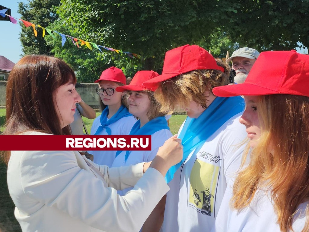 В Серпухове состоялось открытие второй смены летнего лагеря труда и отдыха  | REGIONS.RU / Серпухов