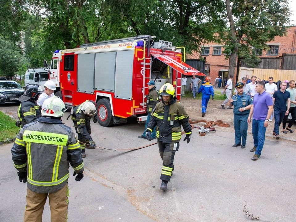 Ситуацию с остановкой котельной на Большой Ивановской в результате ЧС отработали в ходе учений