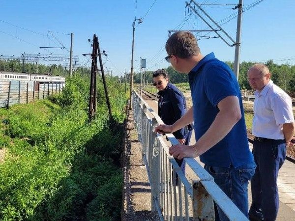 Состояние котельной РЖД и станций железной дороги проверили в Лобне