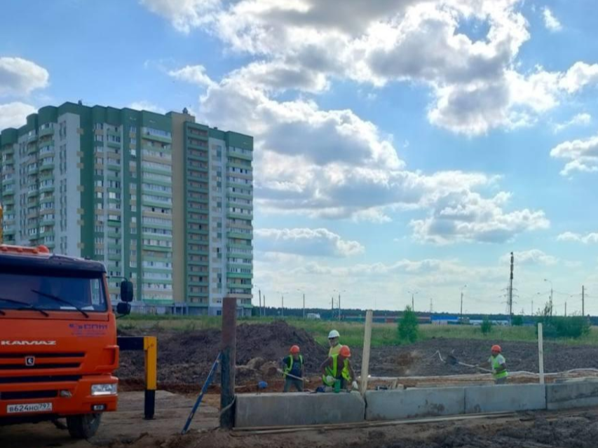 В «Городе счастья» начали строить детский сад