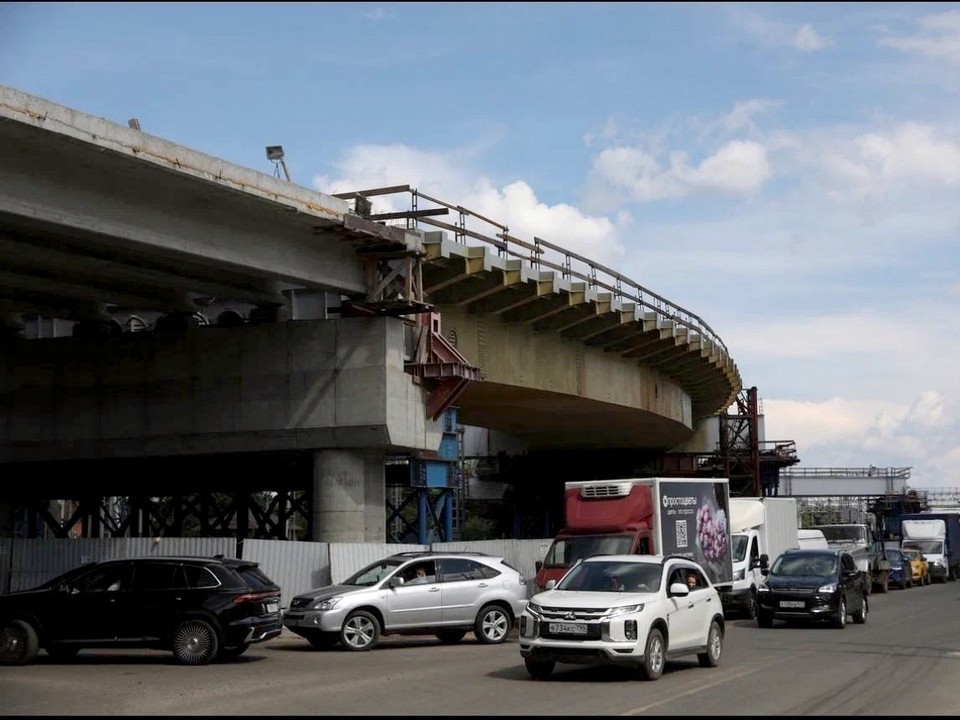 Запуск путепровода в Быково избавит этот участок от километровых автомобильных пробок