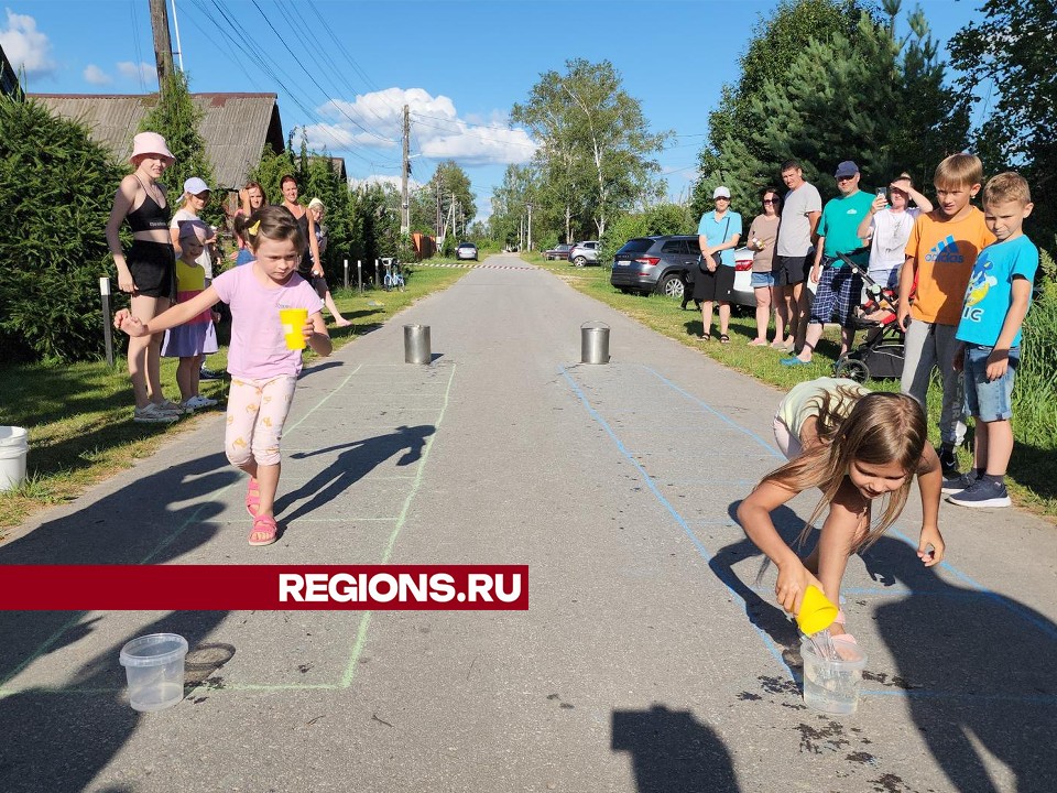 Для жителей деревни Дуреевской провели веселые старты