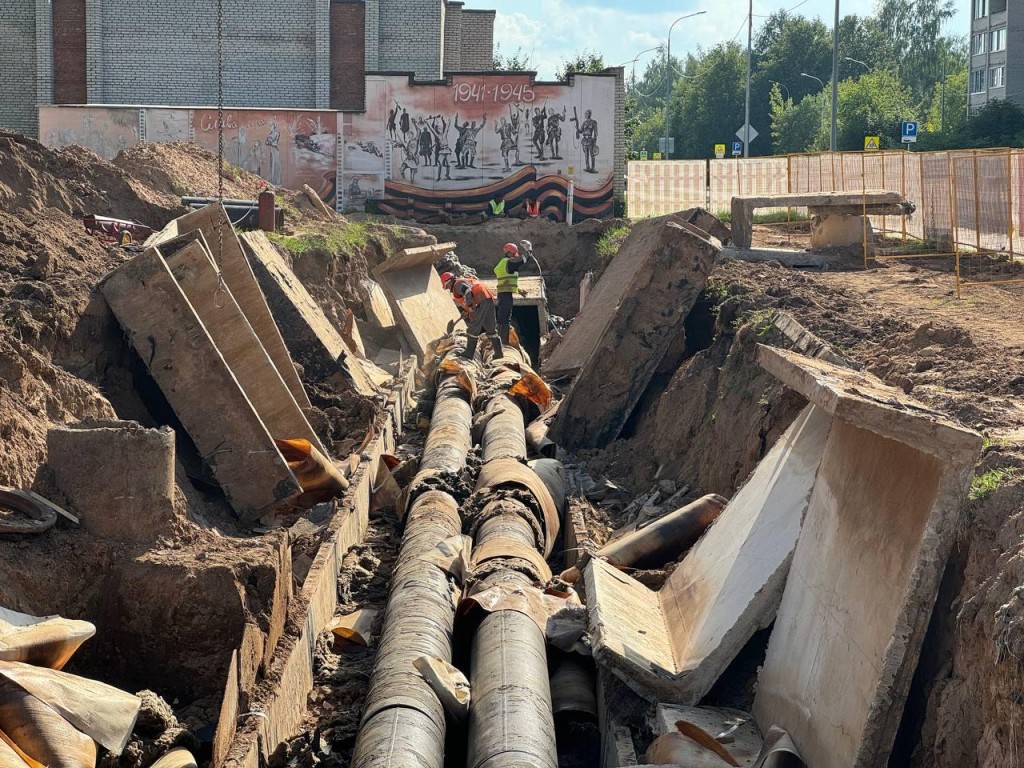 Замена старых теплосетей в Дубне пройдет без длительных отключений горячей воды