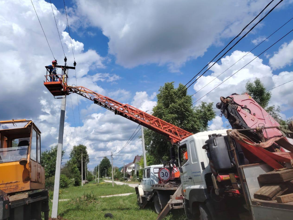 По некоторым адресам в Рузе 19 июля отключат электричество