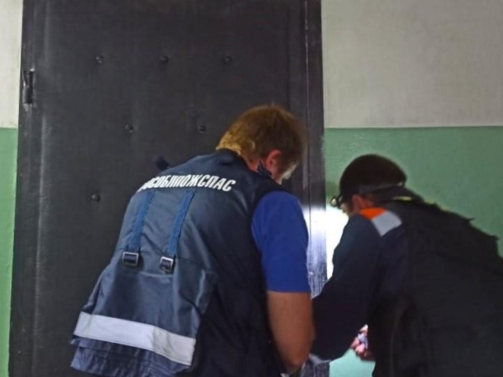 В Сергиевом Посаде спасатели вскрыли дверь квартиры с заблокированным ...
