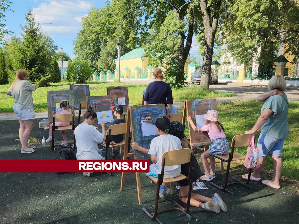 Юных художников приглашают на пленэр в Никольский парк Лосино-Петровского