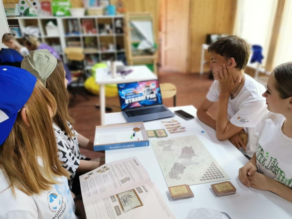 Волонтеры Победы провели интерактивный урок в Реутове