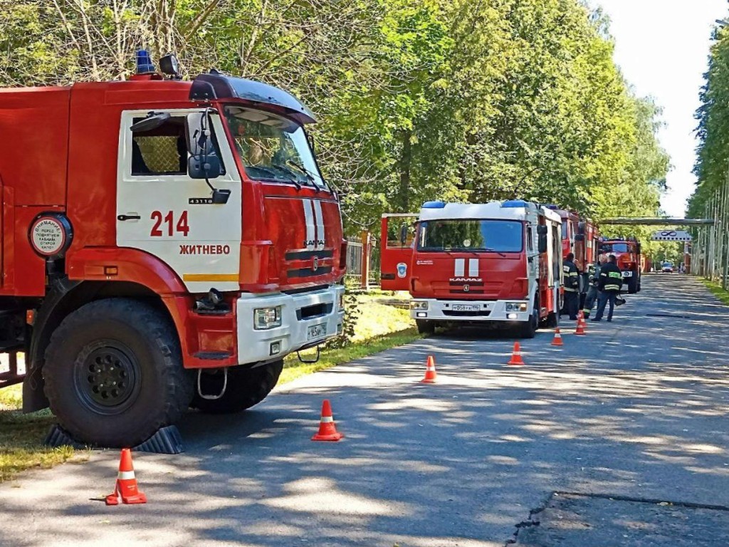 «Мособлпожспас» провел учения в «Госфильмофонде»