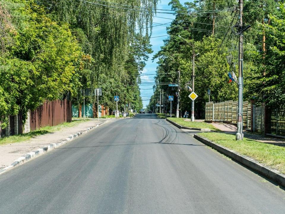 Пять дорог отремонтировали в Раменском округе с начала лета