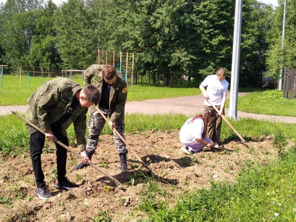 Лесной учебный питомник появился у ребят из Спасской школы