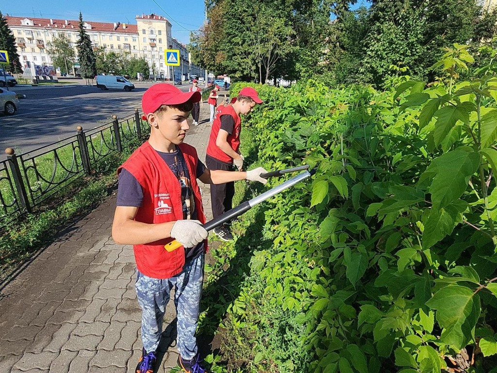 Трудовые отряды главы приняли участие в игре «Ворошиловский стрелок»