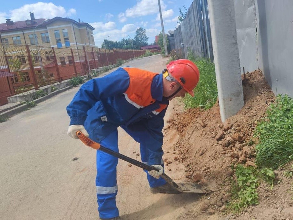 В поселке Володарского построили ЛЭП для подключения новых потребителей